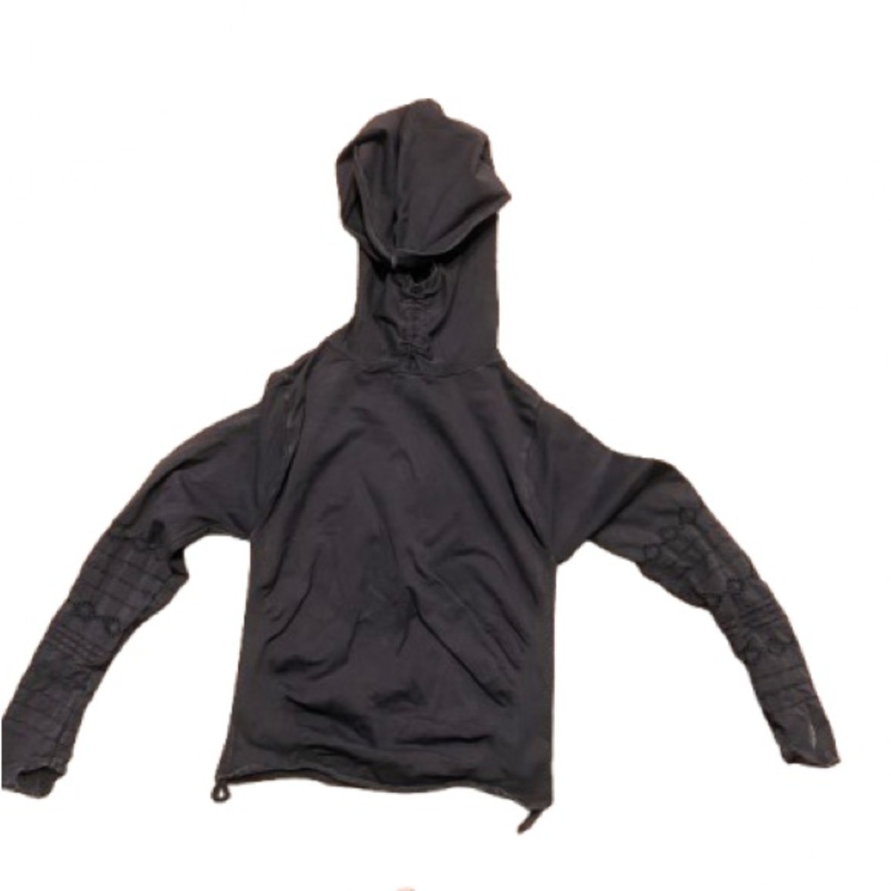 Free People Good Karma Hoodie, washed Black - Picture 5 of 5